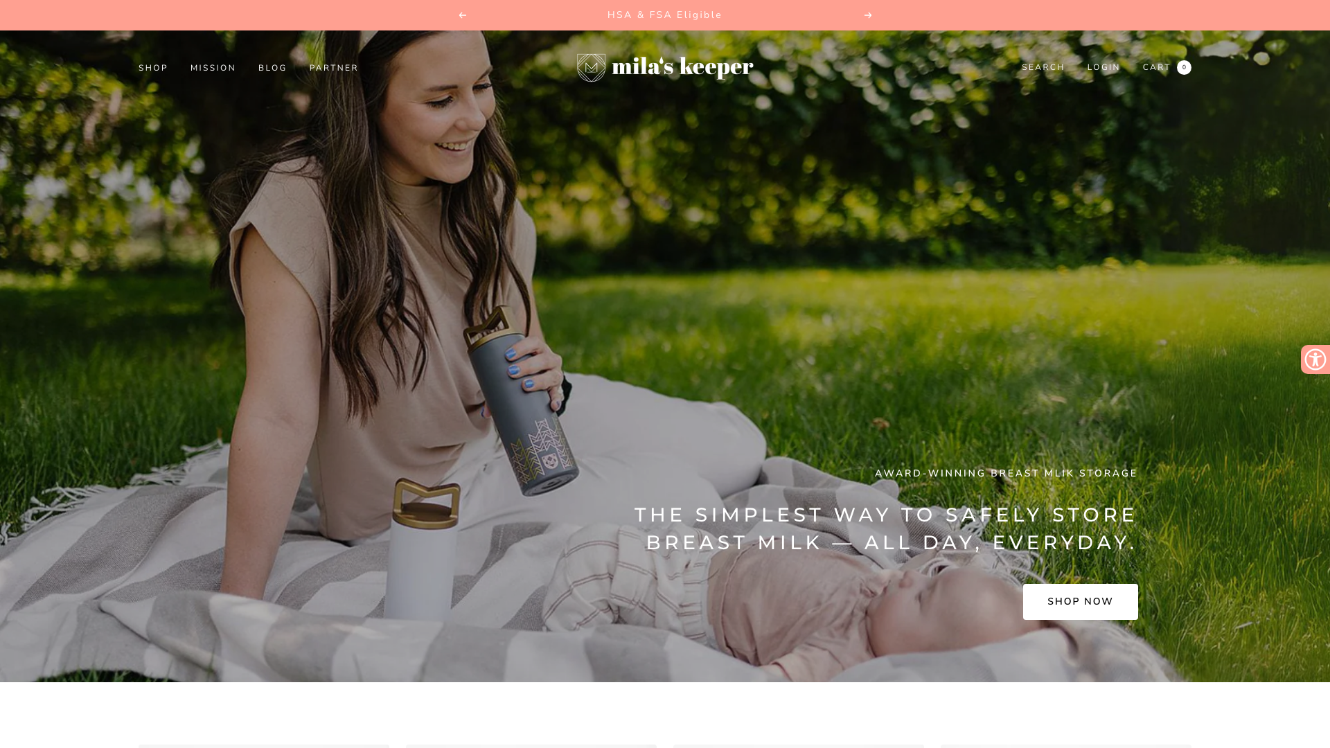 MilasKeeper.com: Product Page Revamp & Troubleshooting Success screenshot