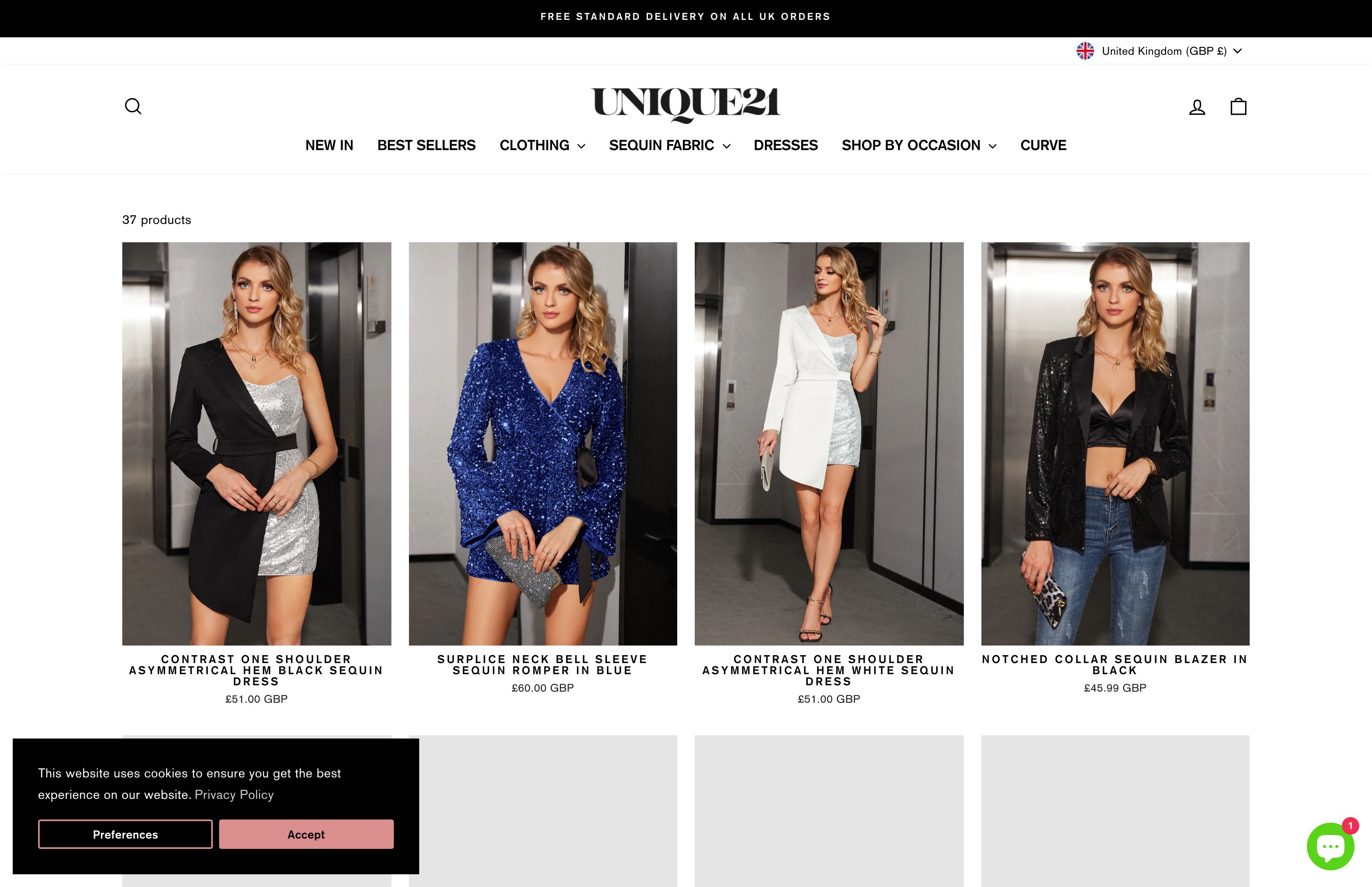 Unique21 screenshot