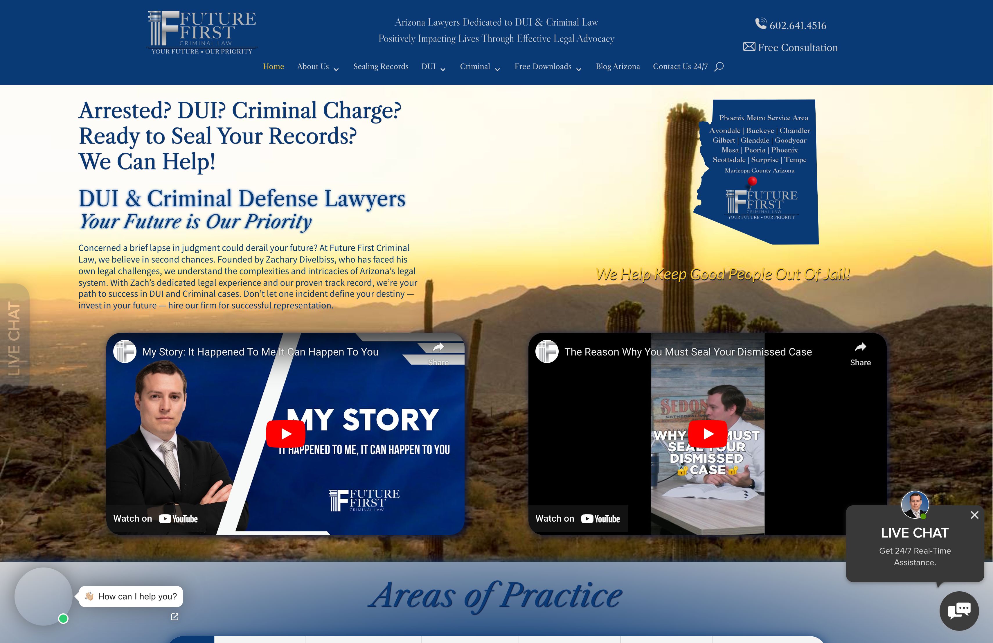 FutureFirst Law screenshot
