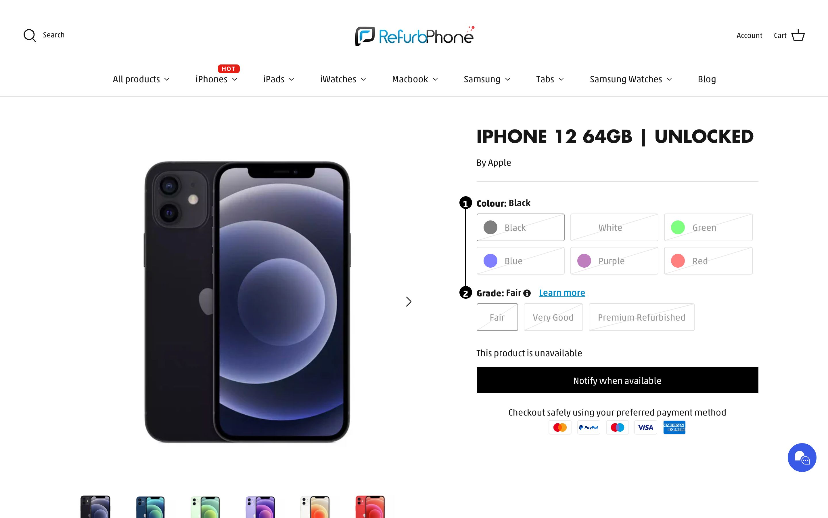 Refurb Gadgets Online Refurb Phone London UK screenshot 4