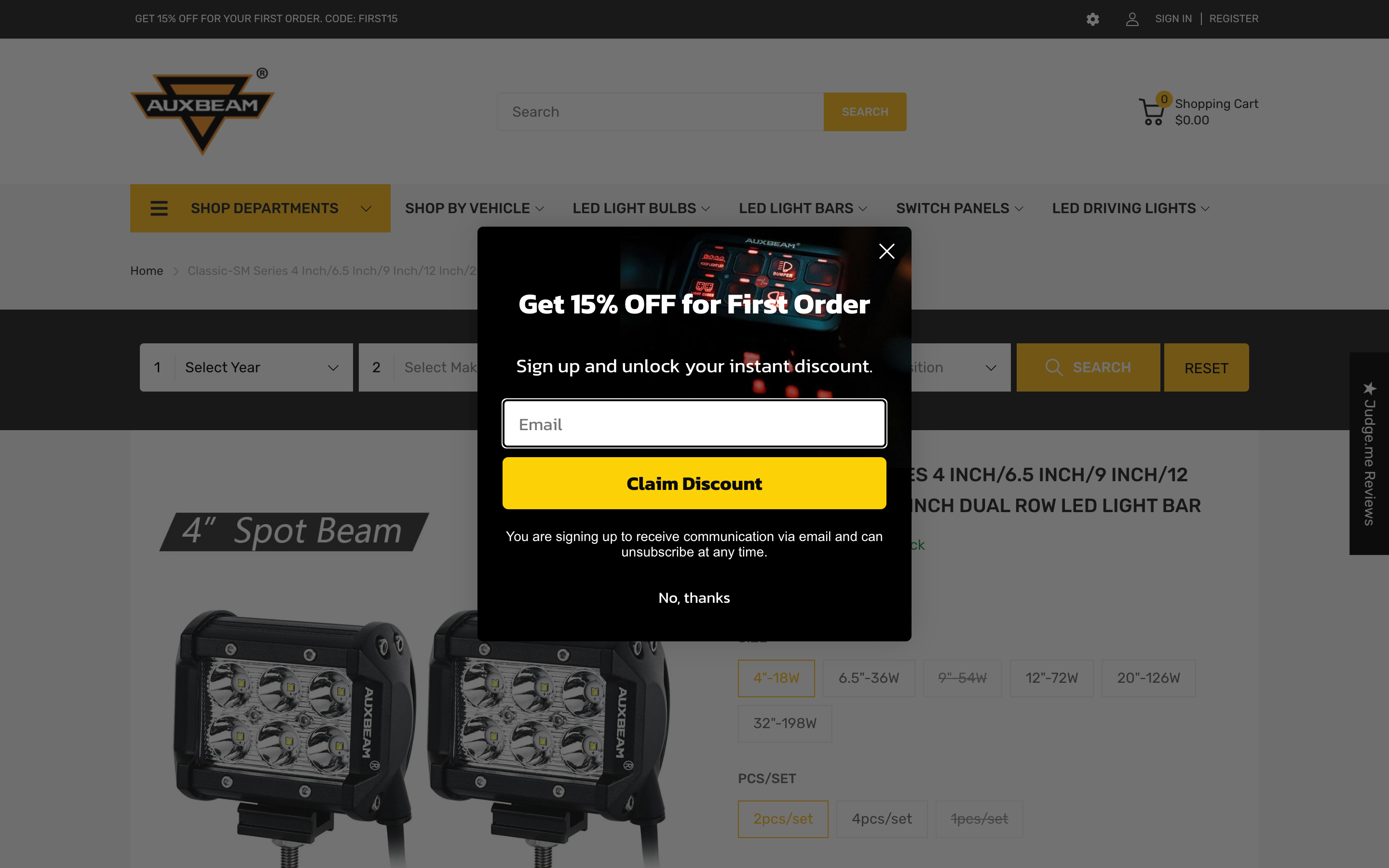 Auxbeam Automotive Lighting screenshot 5