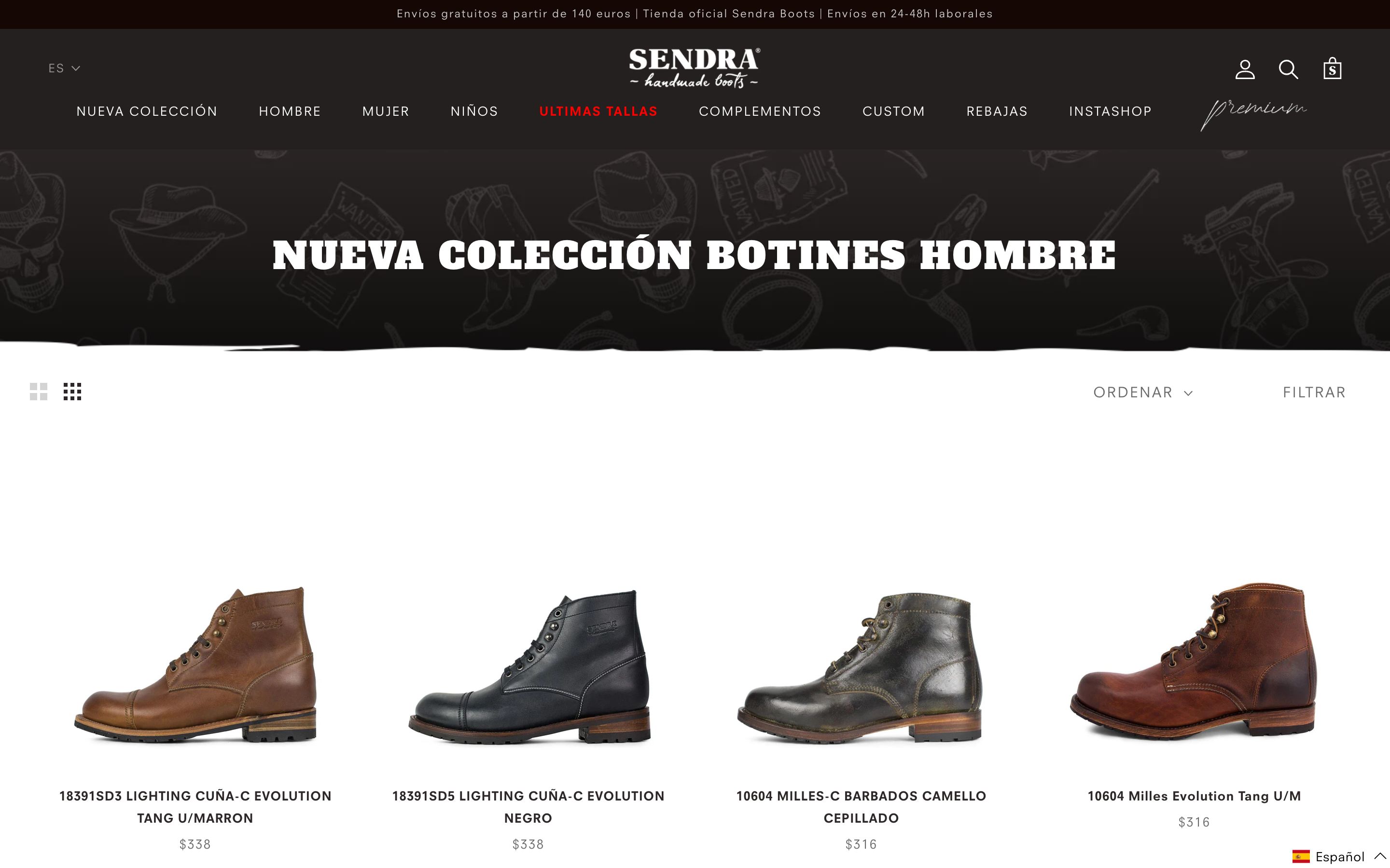 Sendra screenshot