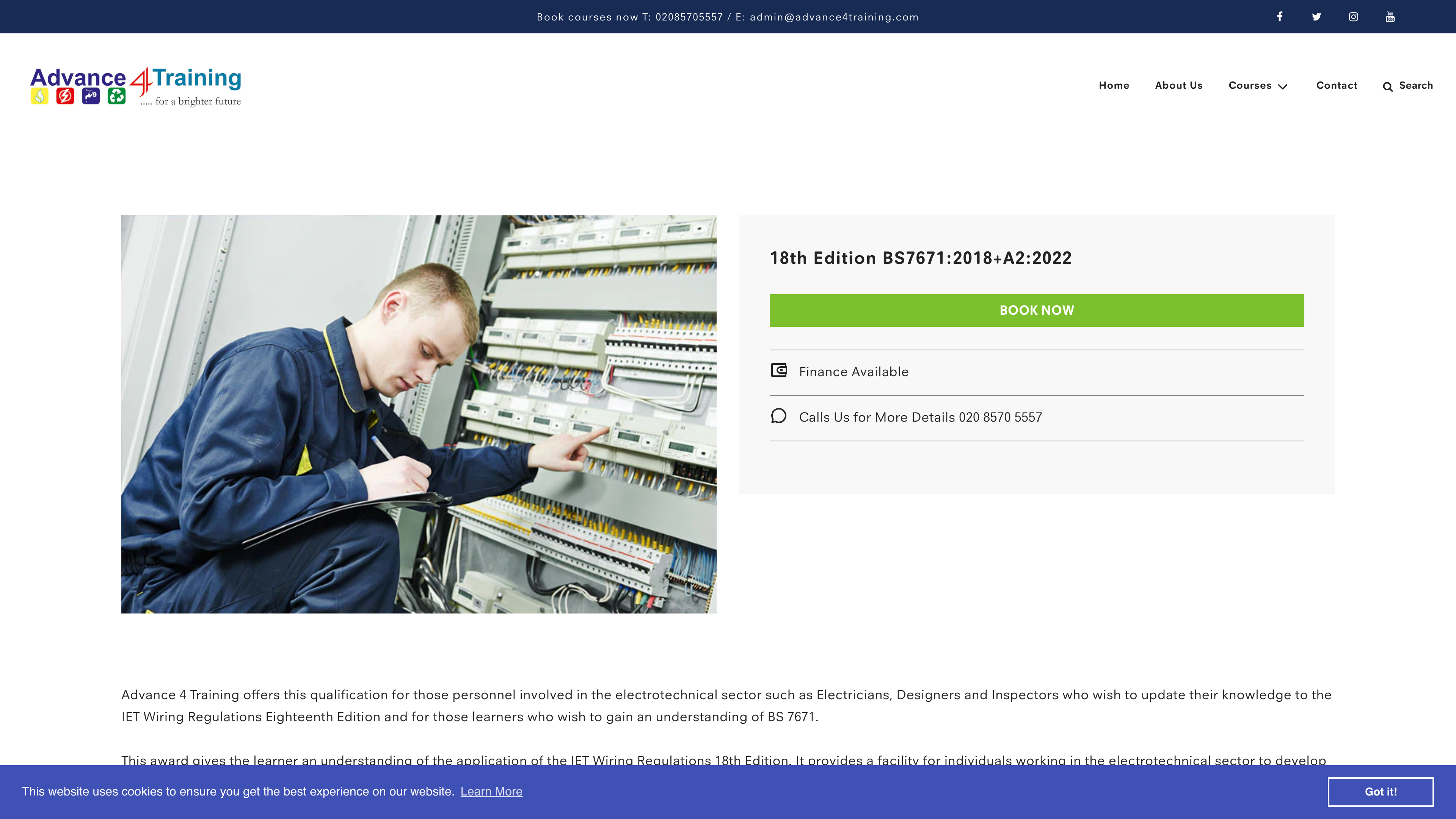 Advance4training Educational London screenshot 5