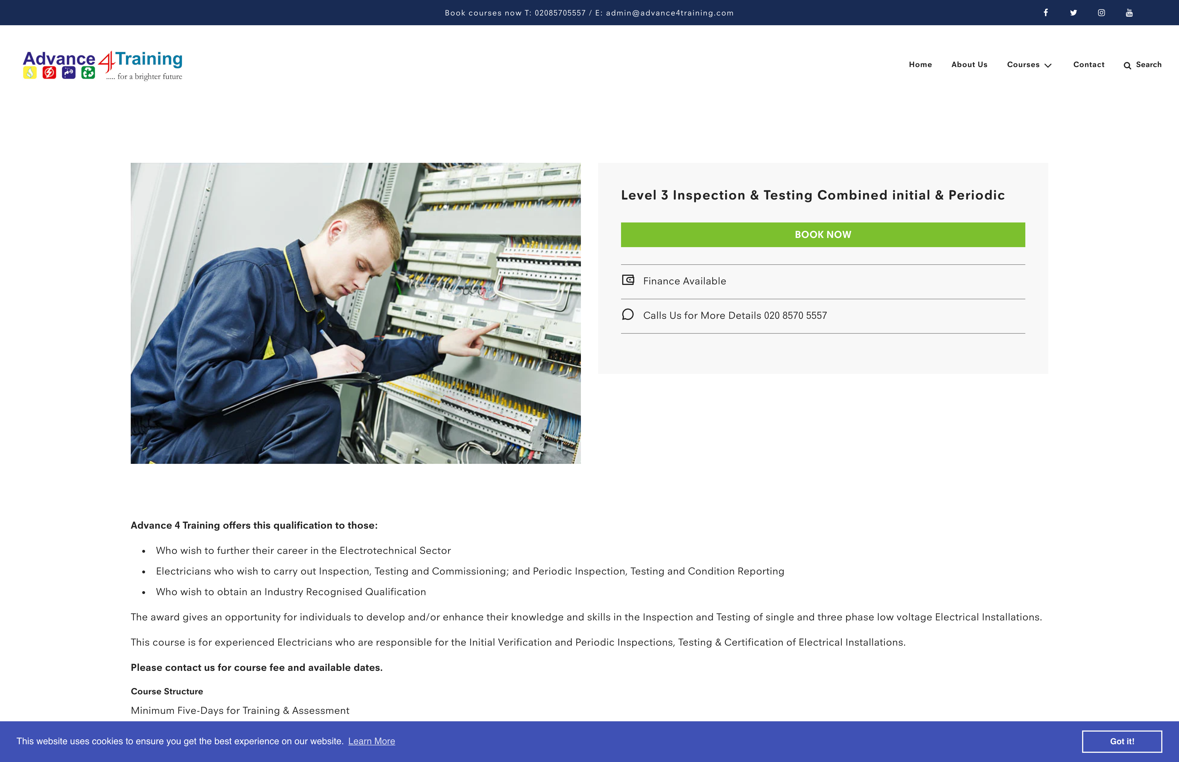 Advance4training Educational London screenshot 6